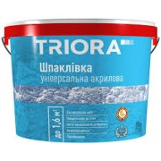 Шпаклівка акрилова TRIORA універсальна інтер'єрна 1,5 кг біла